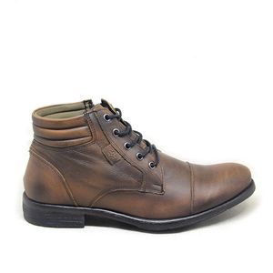 Bota Guadalupe Couro Tan Velluto - GUA9329L