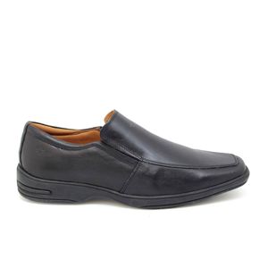 Sapato Social De Couro Roma Preto - MED002
