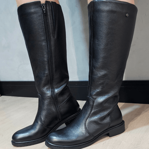 Bota Diana Couro Preto - DIA022