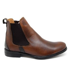 Coturno Guadalupe Couro Tan Roma Cafe - GUA002