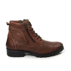 Coturno Rocker Couro Roma Pinhao Old - ROC1357L