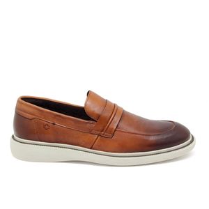 Sapato Rotterdam Couro Roma Tan - ROT005