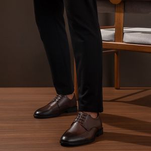 Sapato Social Viena Couro Roma Cafe - VIE016