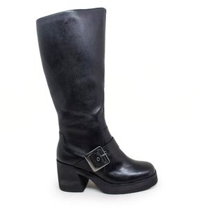 Bota Stuttgart Couro Preto - STU015