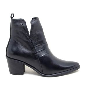 Bota Loren Couro Preto - LOR002