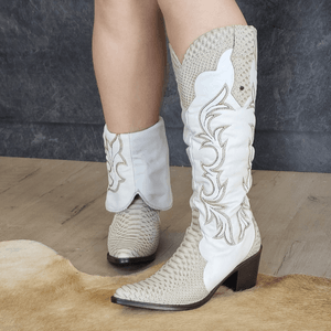 Bota New Western Couro Off.W Gelo - NWE019