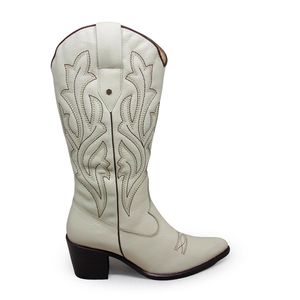 Bota New Western Couro Cristal Terracota - NWE013