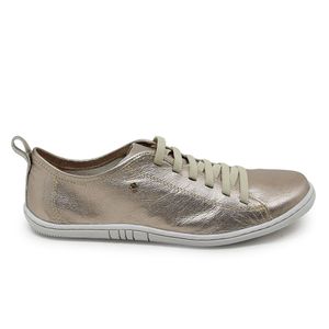 Tenis Fizzy Couro Prata Velha - FIZ2646