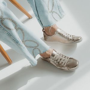 Tenis Fizzy Couro Prata Velha - FIZ2646