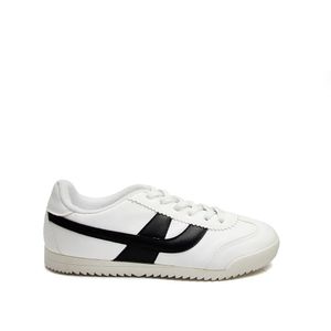 Tenis Liane Branco Preto - LIA001