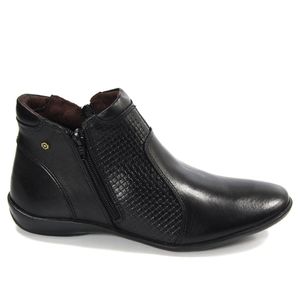 Bota Angel Couro Preto - ANG012
