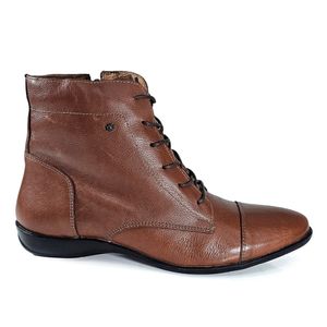 Bota Angel Couro Mogno - ANG018