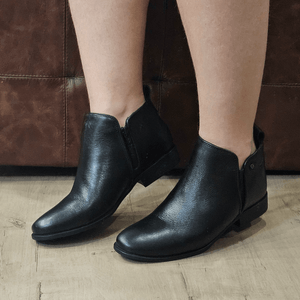 Bota Luna Couro Preto - LUN023