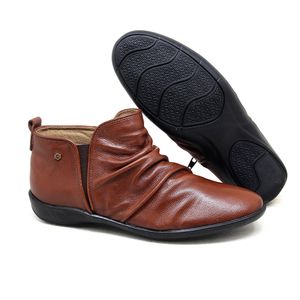 Bota Angel Couro Mogno - ANG022