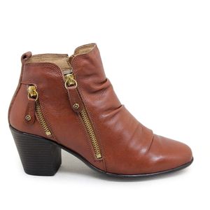 Bota New Fiji Couro Mogno - NFI003