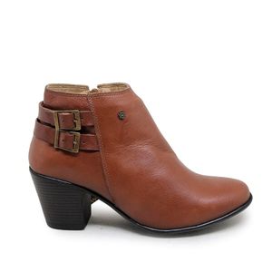 Bota New Fiji Couro Mogno - NFI001