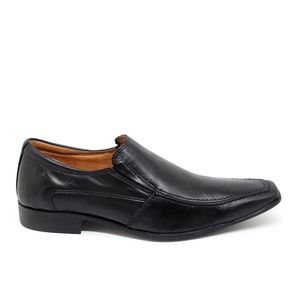 Sapato Social Zurich Couro Roma Preto - ZUR004