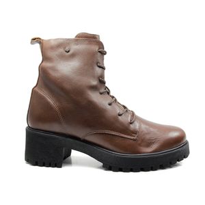 Bota Munique Couro Terracota - MUN017
