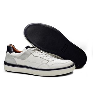 Sapatenis 35 Annos - Couro Roma Gelo Cinza Preto - ANS001