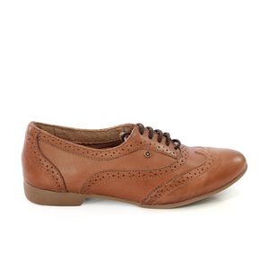 Sapato Troian Couro Tan - TRO1118