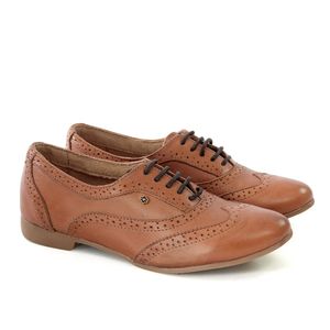 Sapato Troian Couro Tan - TRO1118