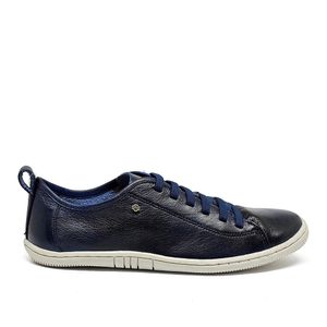 Tenis Fizzy Couro Azul - FIZ2630L