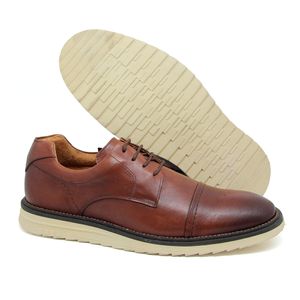 Sapato Cambridge Couro Pinhao - CBG001