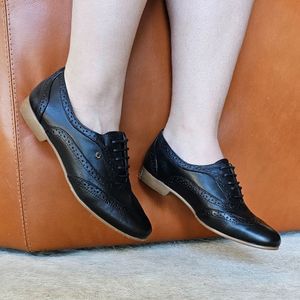 Sapato Troian Couro Preto - TRO1118