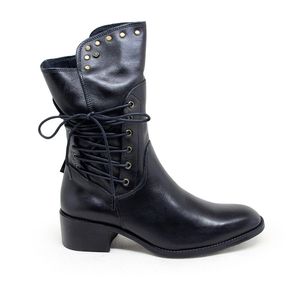 Bota Liege Couro Preto - LIE013