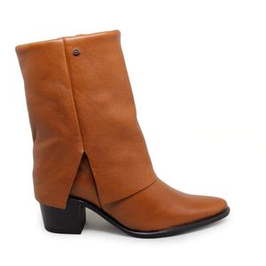 Bota Loren Couro Tan - LOR005