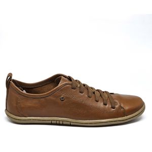 Tenis Fizzy Couro Tan Lustro - FIZ2630