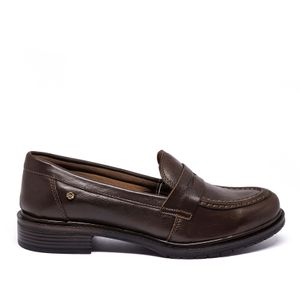 Sapato Kate Couro Terracota Lustro - KAT053