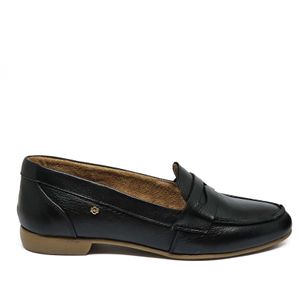 Sapato Troian Couro Preto Lustro - TRO004