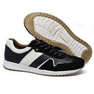 Tenis Tie Couro Preto Preto Roma Gelo - TIE28