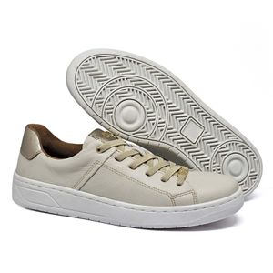 Tenis Sara Couro Off White Metal Prata Velha - SAR002