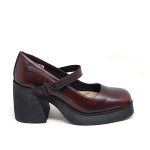 Sapato Stuttgart Couro Rubi Antique Preto - STU006