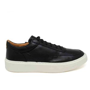 Sapatenis Detroit Couro Preto Havana - DET021
