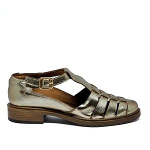 Sapato Kate Metal Prata Velha - KAT052