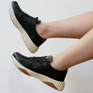 Tenis Sky Couro Preto Off White - SKY001