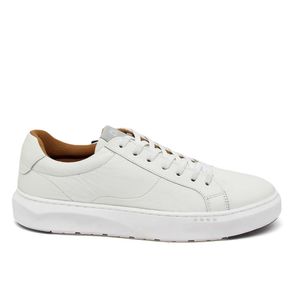 Sapatenis Manhattan Couro Bar Gelo Cinza - MHN002