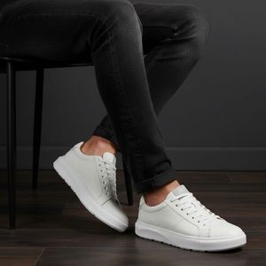 Sapatenis Manhattan Couro Bar Gelo Cinza - MHN002