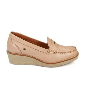 Mocassim Nice Couro Pessego - NIC016