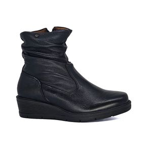 NIC002 BOTA RUGAS NICE - COURO VTP PRETO LUSTRO